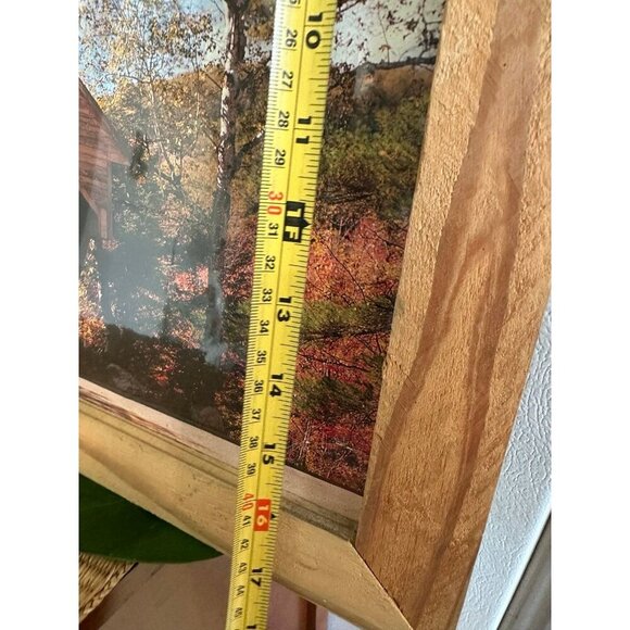 White Mountain National Forest Bridge framed artwork - Picture 5 of 8